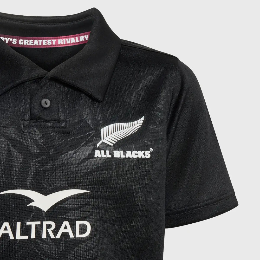 Adidas All Blacks Kid's Greatest Rivalry Home Rugby Jersey 2026 - Rugbystuff.com