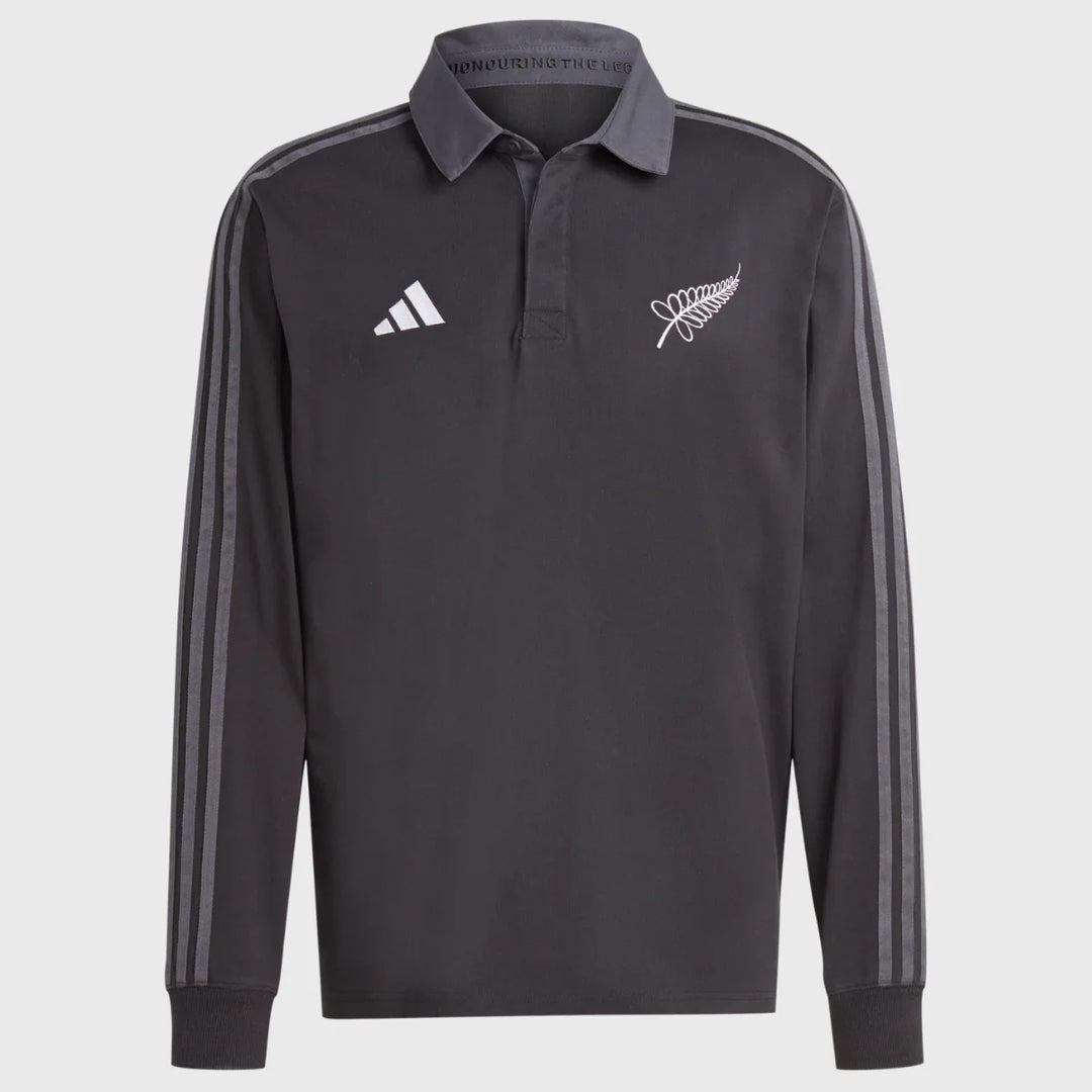 Adidas All Blacks Long Sleeve Heritage Rugby Jersey - Rugbystuff.com