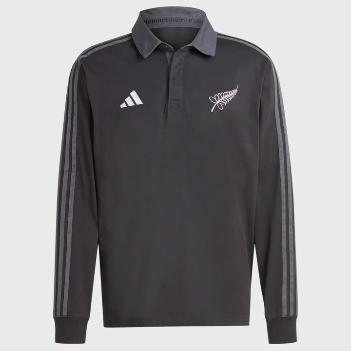 Adidas All Blacks Long Sleeve Heritage Rugby Jersey - Rugbystuff.com