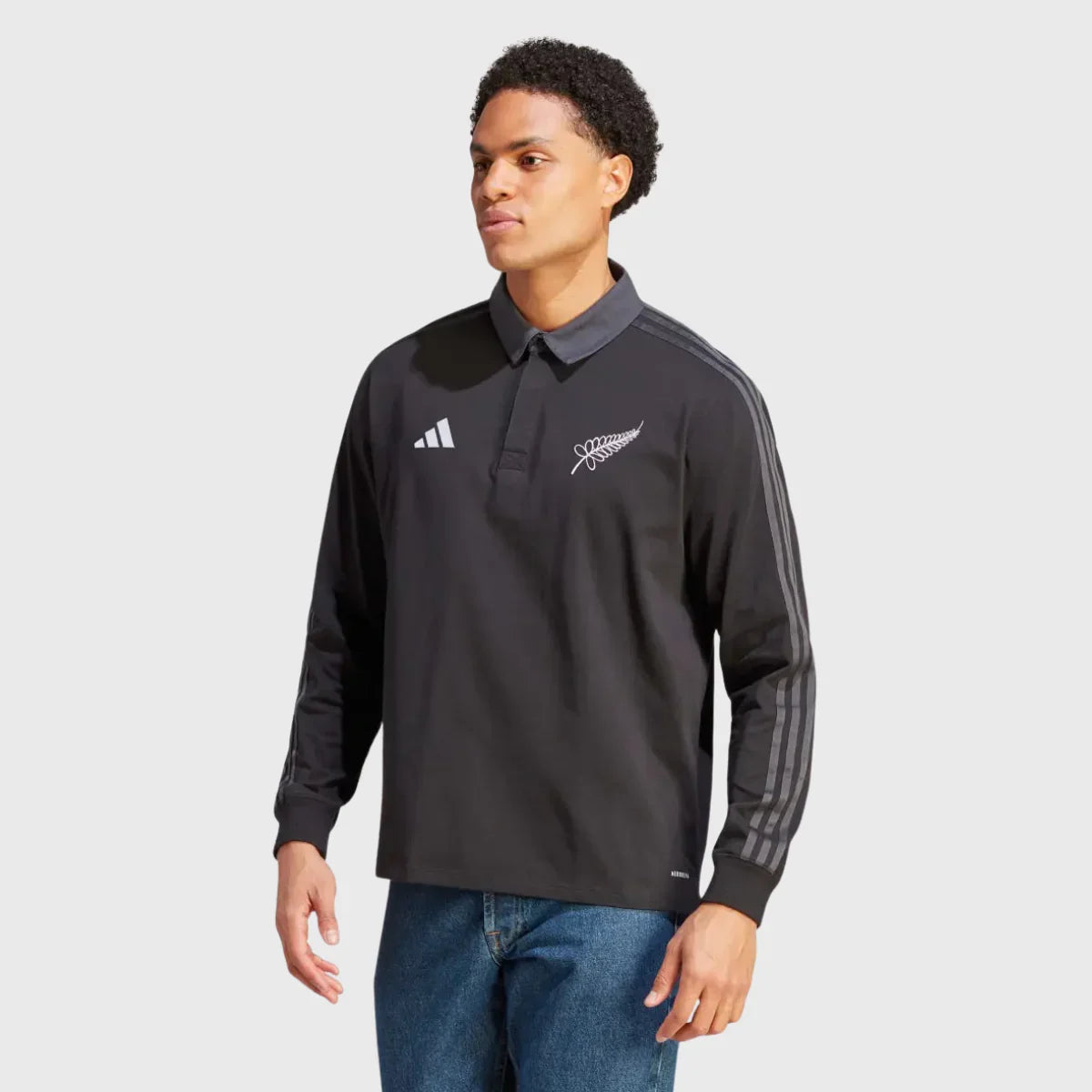 Adidas All Blacks Long Sleeve Heritage Rugby Jersey - Rugbystuff.com