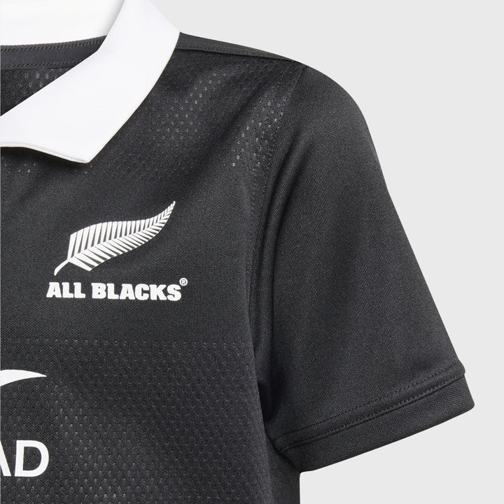 Adidas All Blacks Kid's Home Rugby Jersey 2025/26 - Rugbystuff.com