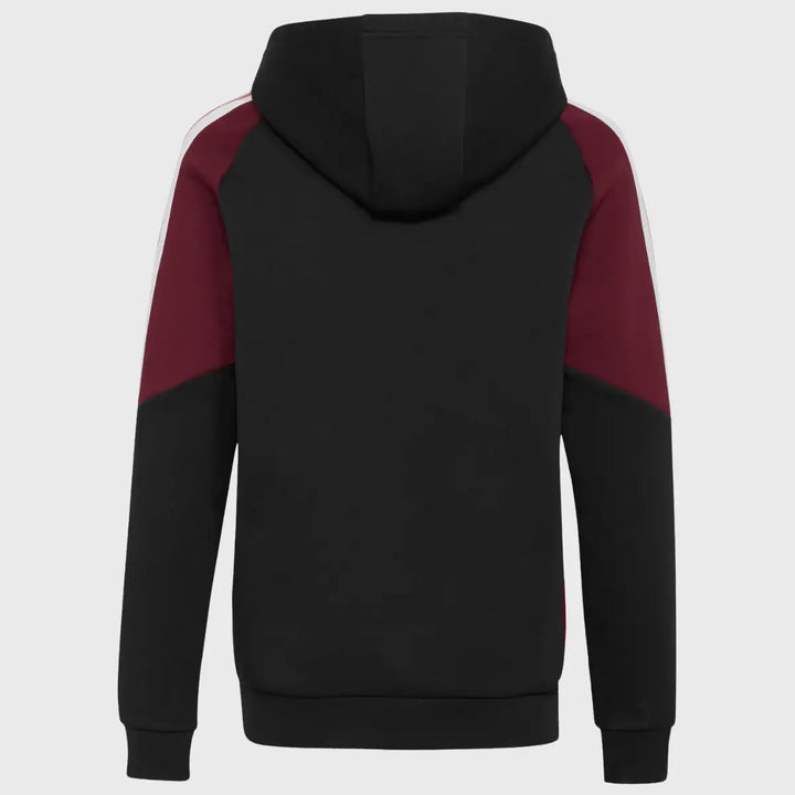 Adidas All Blacks Kid's Hoody Black/Maroon 2026/27 - Rugbystuff.com