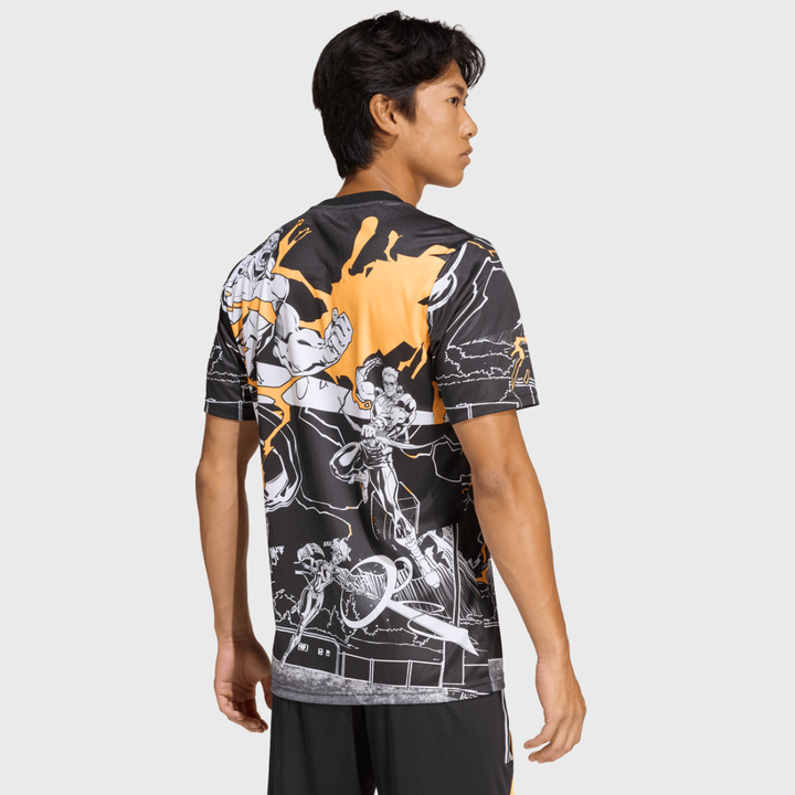 Adidas All Blacks Marvel Captain's Run Jersey