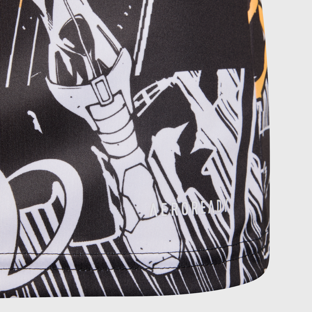 Adidas All Blacks Kid's Marvel Captain's Run Jersey