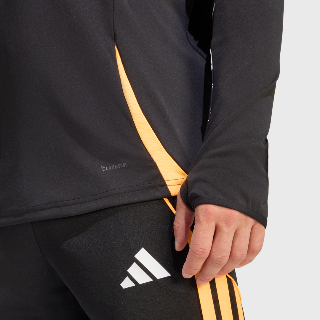 Adidas All Blacks Marvel 1/4 Zip Training Top