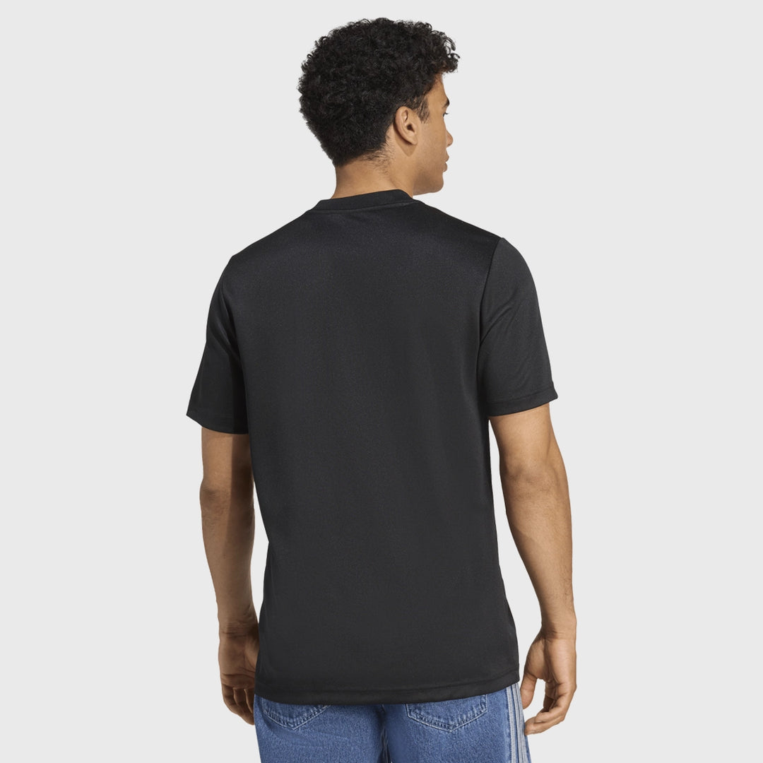 Adidas All Blacks Supporter's Tee Black 2025/26 - Rugbystuff.com