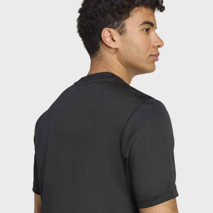 Adidas All Blacks Supporter's Tee Black 2025/26 - Rugbystuff.com