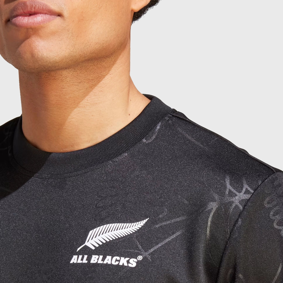 Adidas All Blacks Supporter's Tee - Rugbystuff.com