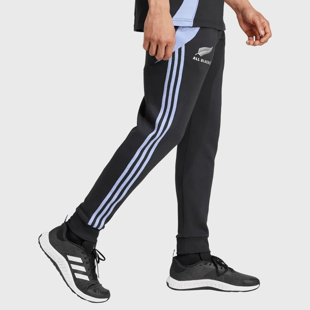Adidas All Blacks Sweat Pants Black Blue Spark