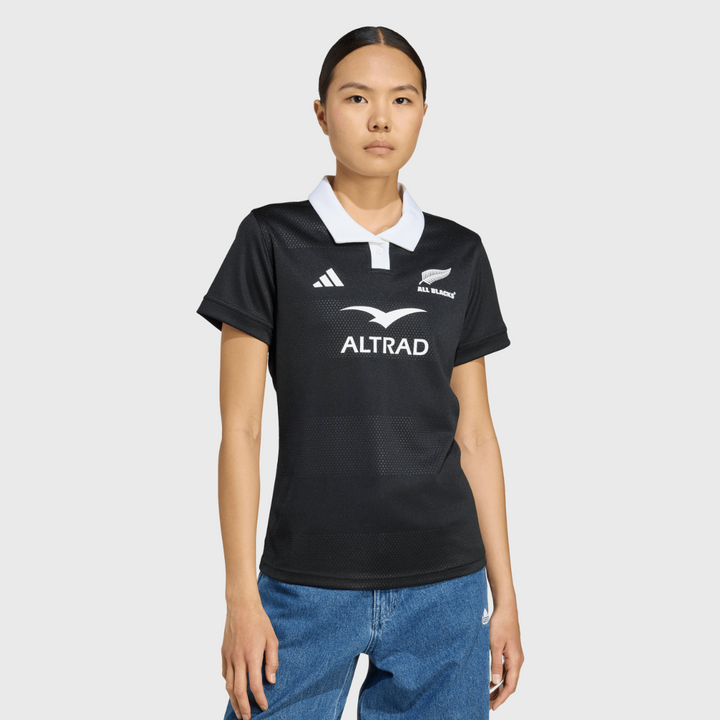 Adidas All Blacks Women's Home Replica Rugby Jersey 2025/26