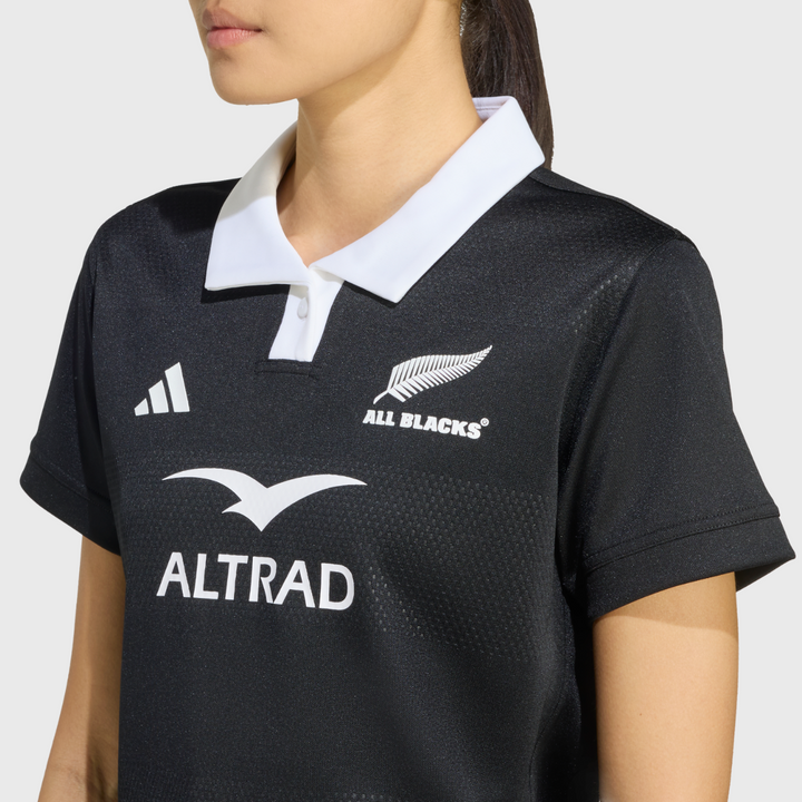 Adidas All Blacks Women's Home Replica Rugby Jersey 2025/26