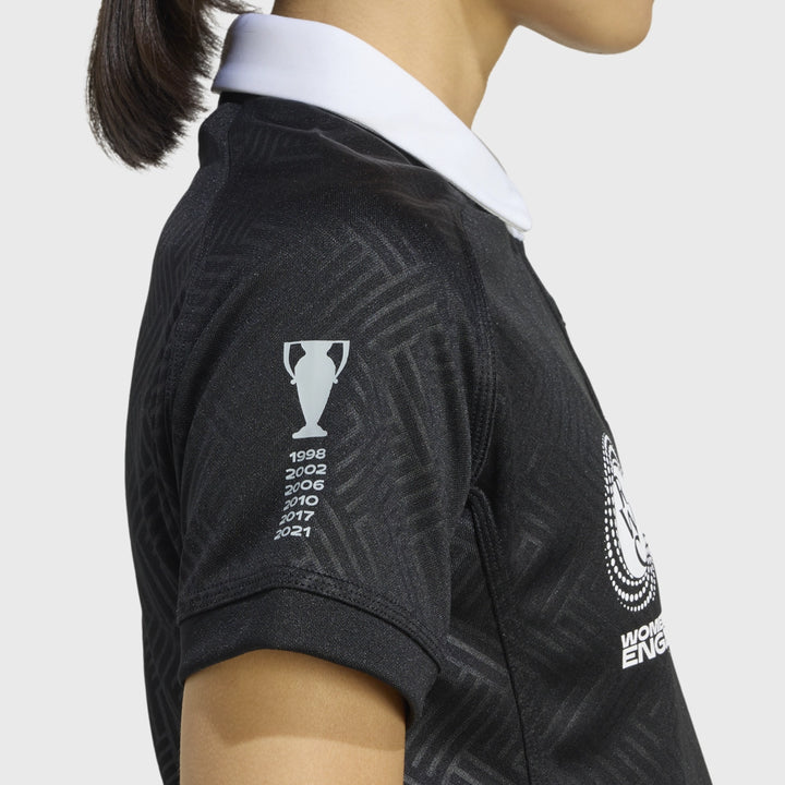 Adidas Black Ferns WRWC 2025 Women's Home Jersey - Rugbystuff.com