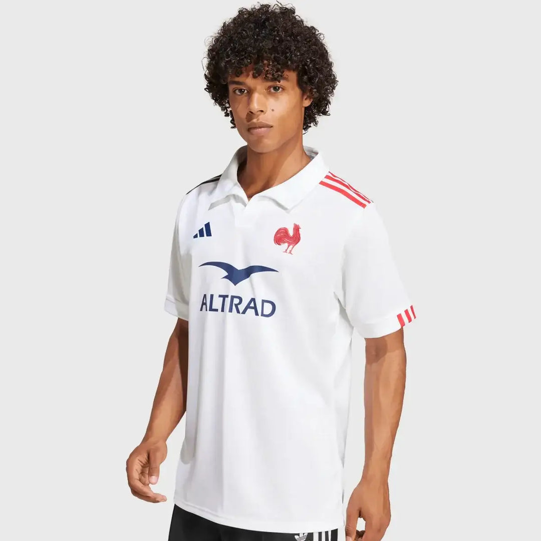 Cool Rugbe Adidas France Rugby Men's Away Replica Rugby Jersey 2024/25 ...