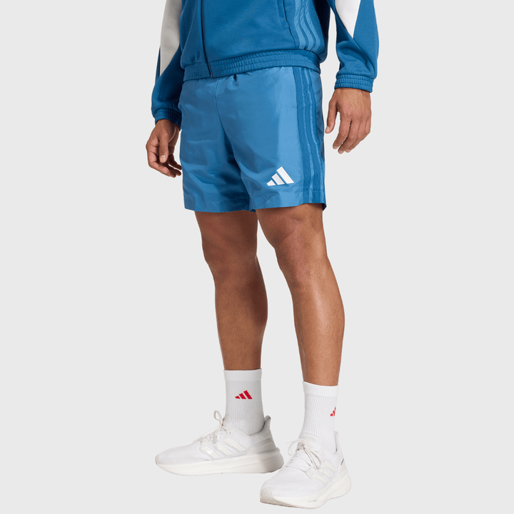 Adidas France Rugby Gym Shorts Dusky Ink Blue 2025/26