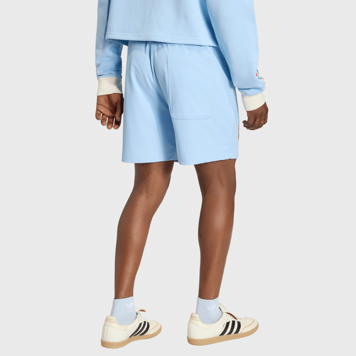 Adidas France Le Crunch 120 Years Leisure Shorts Blue - Rugbystuff.com