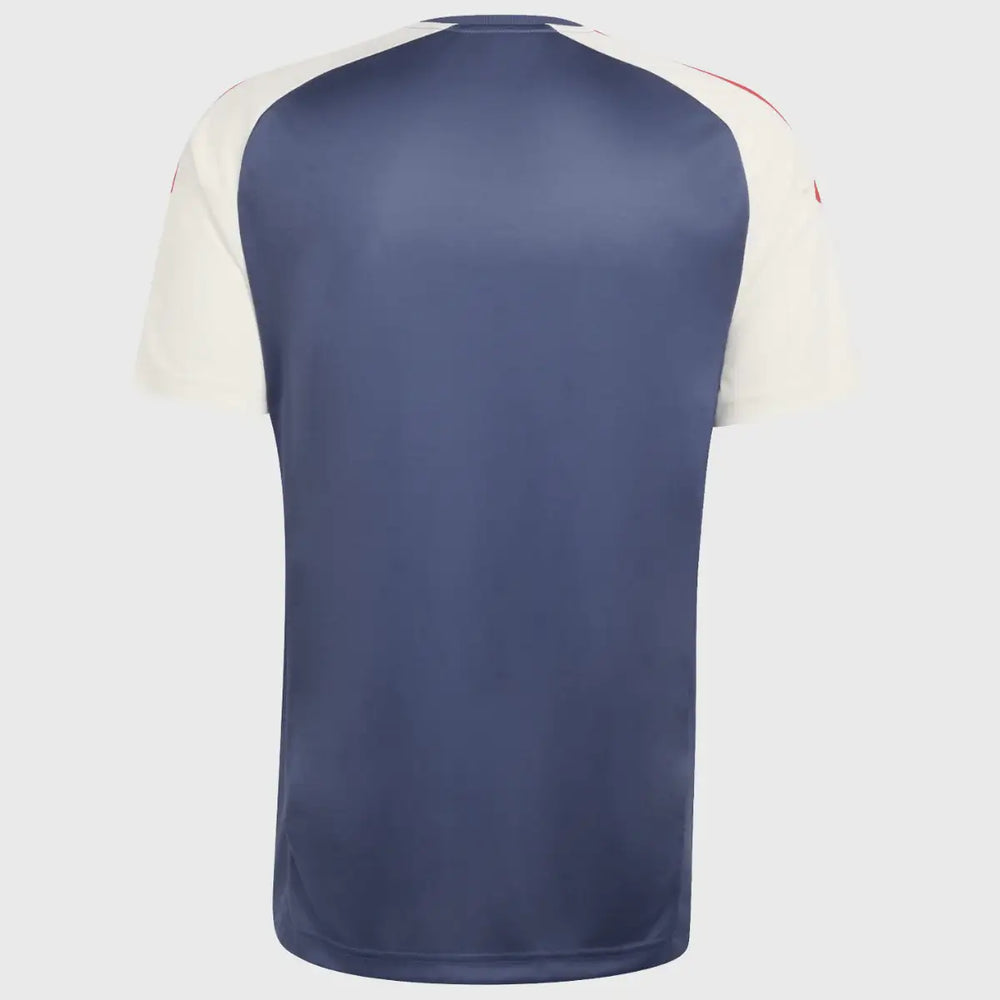 Adidas France Rugby Performance Tee Shadow Navy 2026/27 - Rugbystuff.com