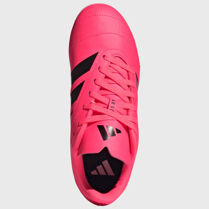 Adidas Junior SG Rugby Boots Solar Turbo Pink - Rugbystuff.com