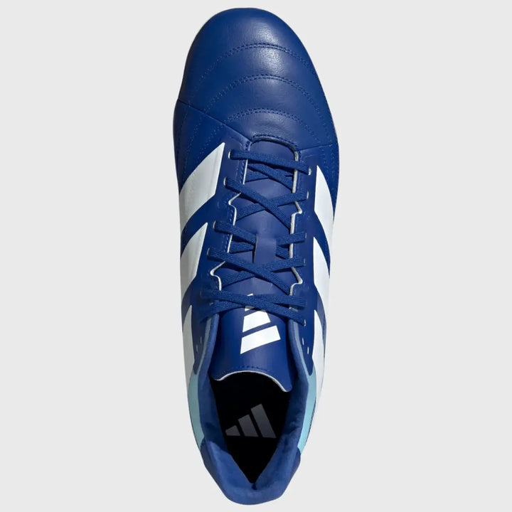 Adidas Kakari Elite SG Rugby Boots Team Royal Blue - Rugbystuff.com