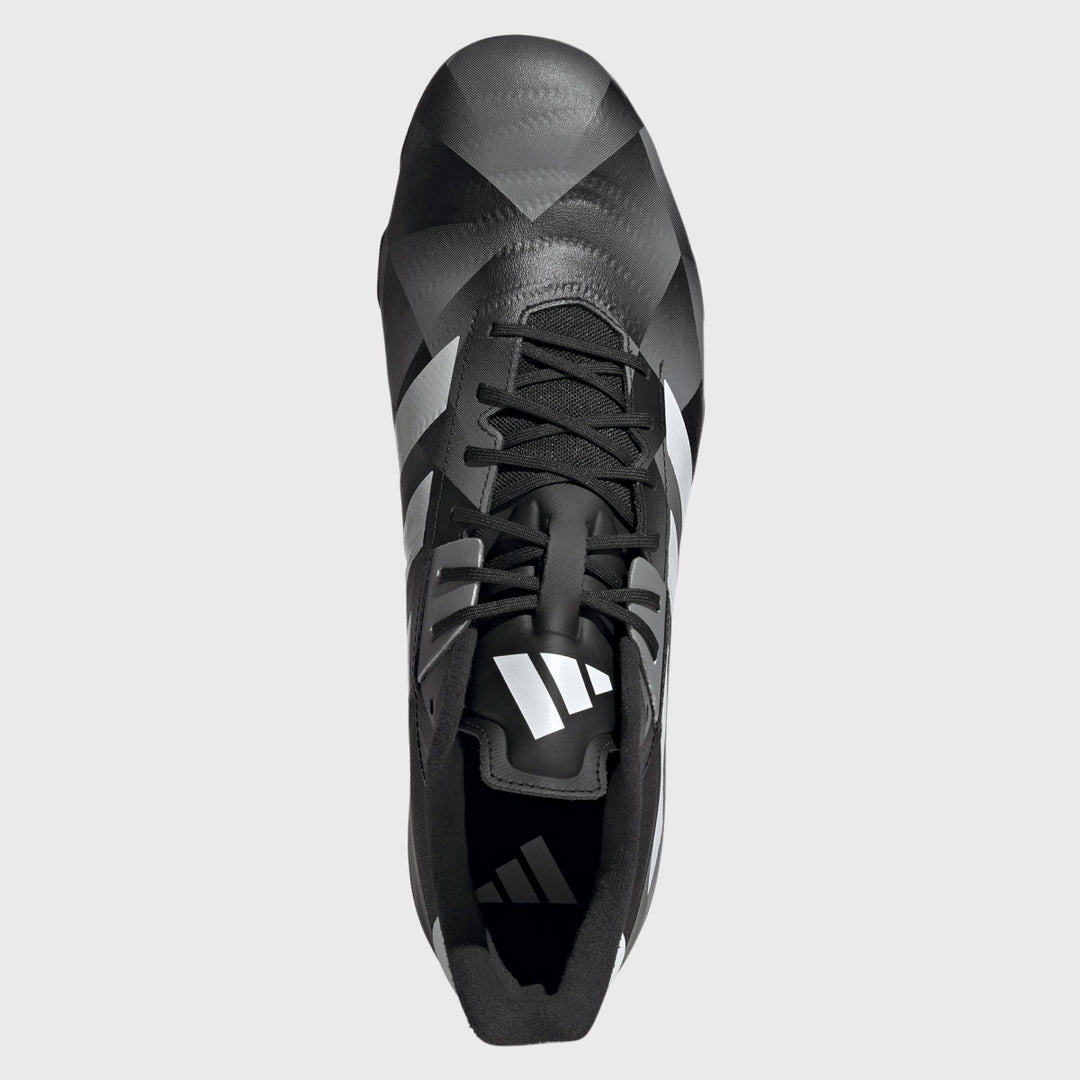Adidas Kakari RS SG Rugby Boots Black/Grey - Rugbystuff.com