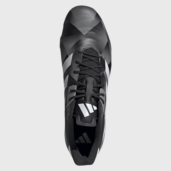 Adidas Kakari RS SG Rugby Boots Black/Grey - Rugbystuff.com