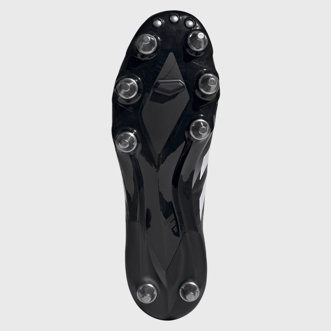 Adidas Kakari RS SG Rugby Boots Black/Grey - Rugbystuff.com
