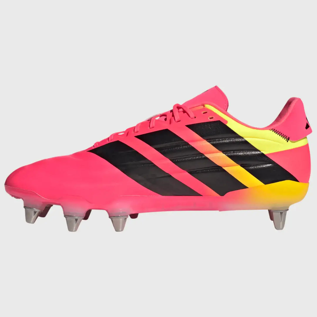 Adidas Kakari RS SG Rugby Boots Solar Turbo Pink - Rugbystuff.com