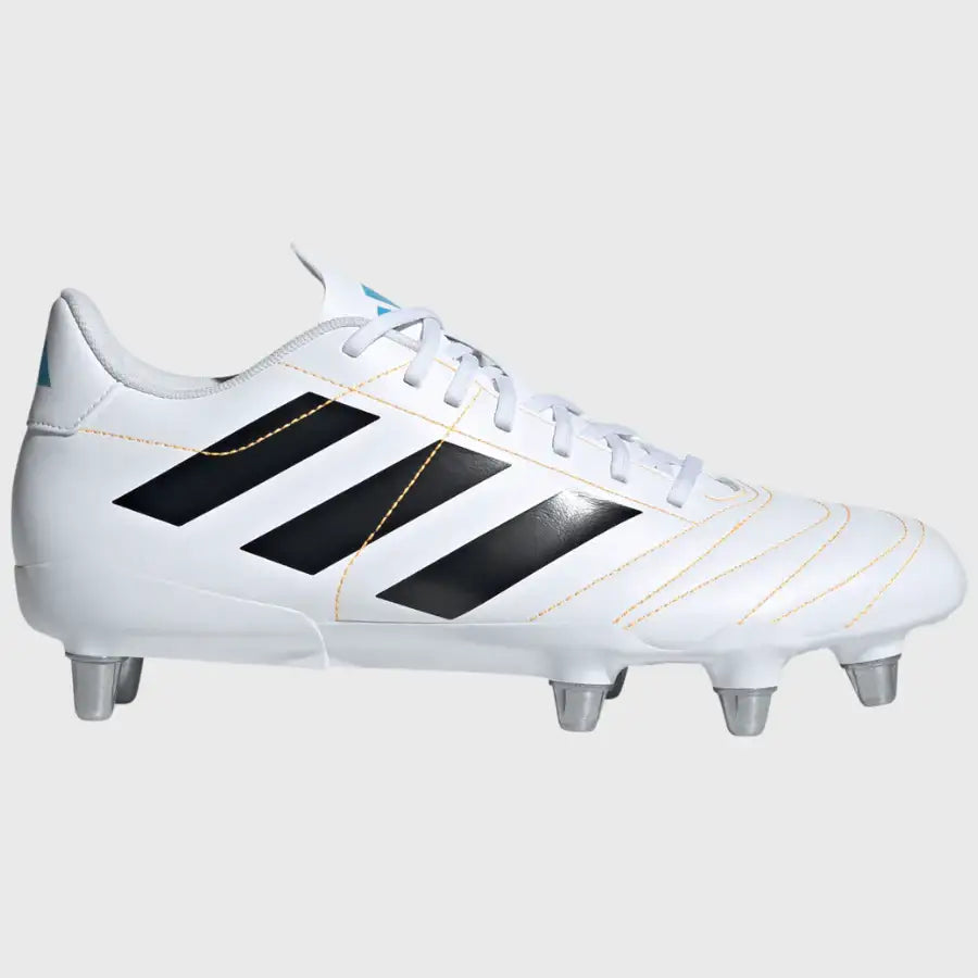 Adidas Kakari SG Rugby Boots White/Orange/Blue – Rugbystuff.com