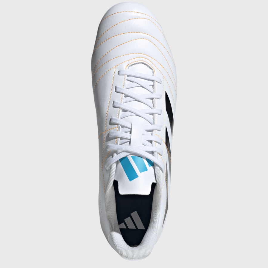 Adidas Kakari SG Rugby Boots White/Orange/Blue