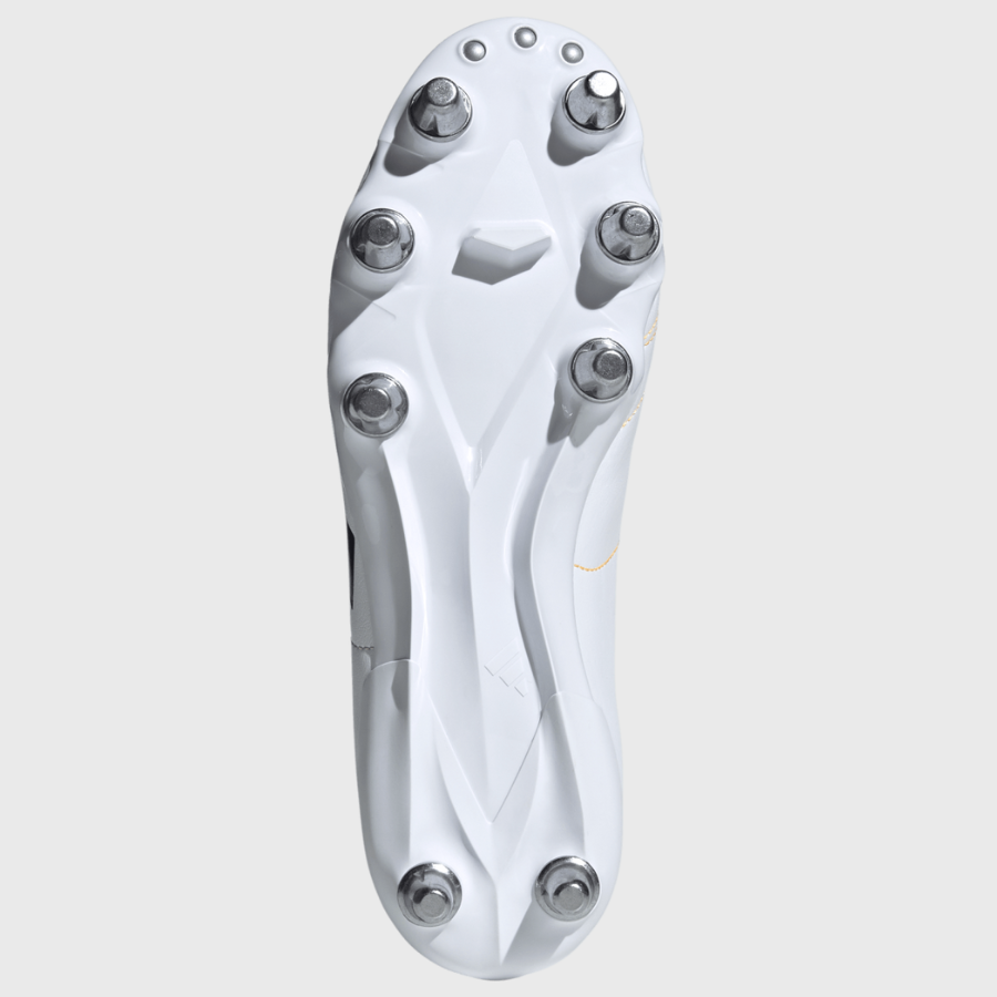 Adidas Kakari SG Rugby Boots White/Orange/Blue