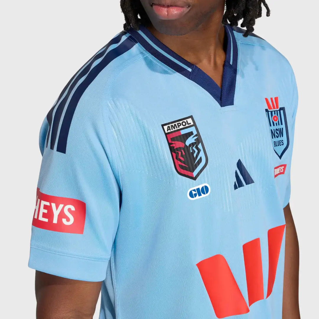 Adidas NSW Blues Rugby League Home Replica Shirt 2026 - Rugbystuff.com