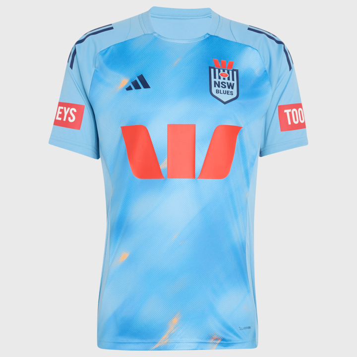 Adidas NSW Rugby League Performance Tee Light Blue 2026 - Rugbystuff.com