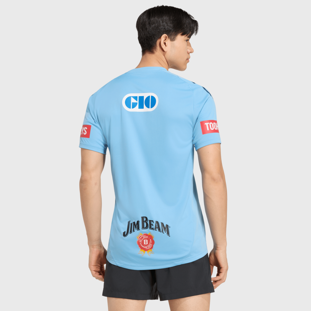 Adidas NSW Rugby League Performance Tee Light Blue 2026 - Rugbystuff.com