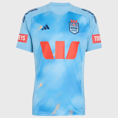 Adidas NSW Rugby League Performance Tee Light Blue 2026