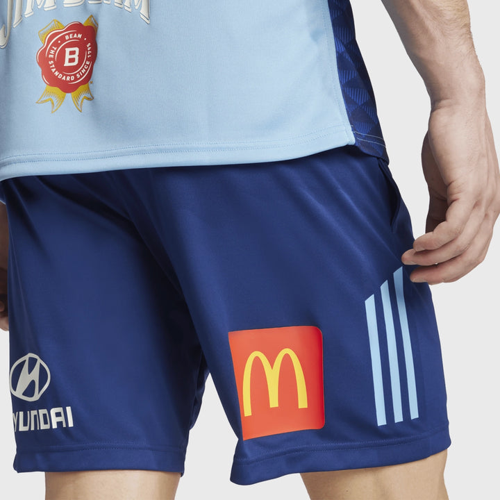 Adidas NSW Rugby League Gym Shorts - Rugbystuff.com