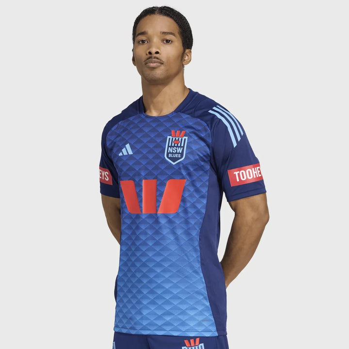 Adidas NSW Rugby League Performance Tee - Rugbystuff.com