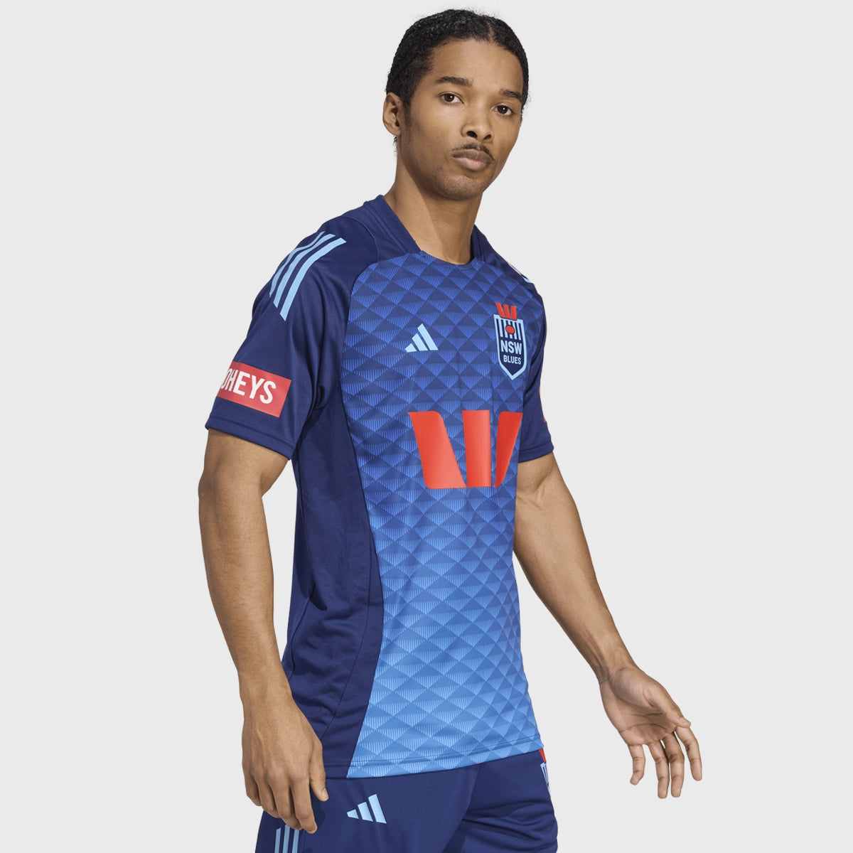 Adidas NSW Rugby League Performance Tee - Rugbystuff.com
