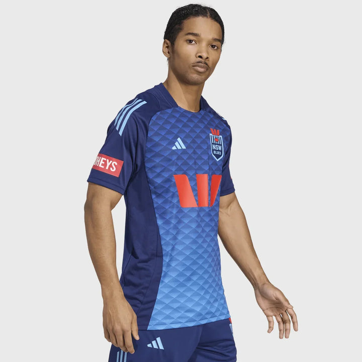 Adidas NSW Rugby League Performance Tee - Rugbystuff.com