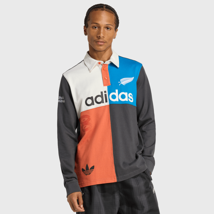 Adidas Originals All Blacks Long Sleeve Rugby Jersey