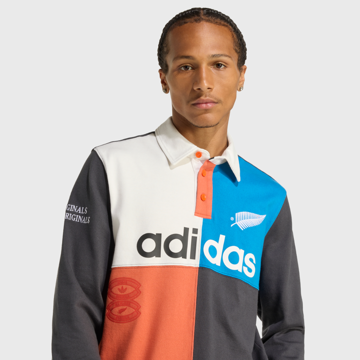Adidas Originals All Blacks Long Sleeve Rugby Jersey