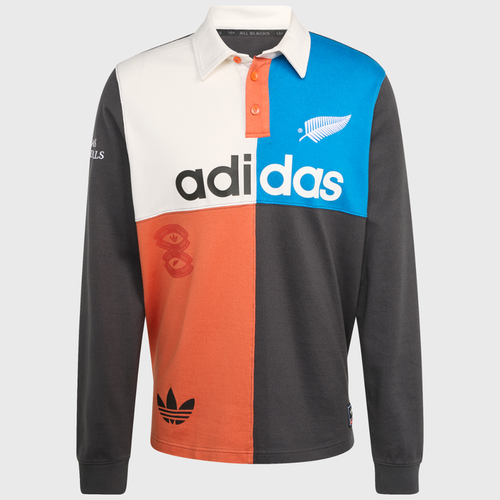 Adidas Originals All Blacks Long Sleeve Rugby Jersey