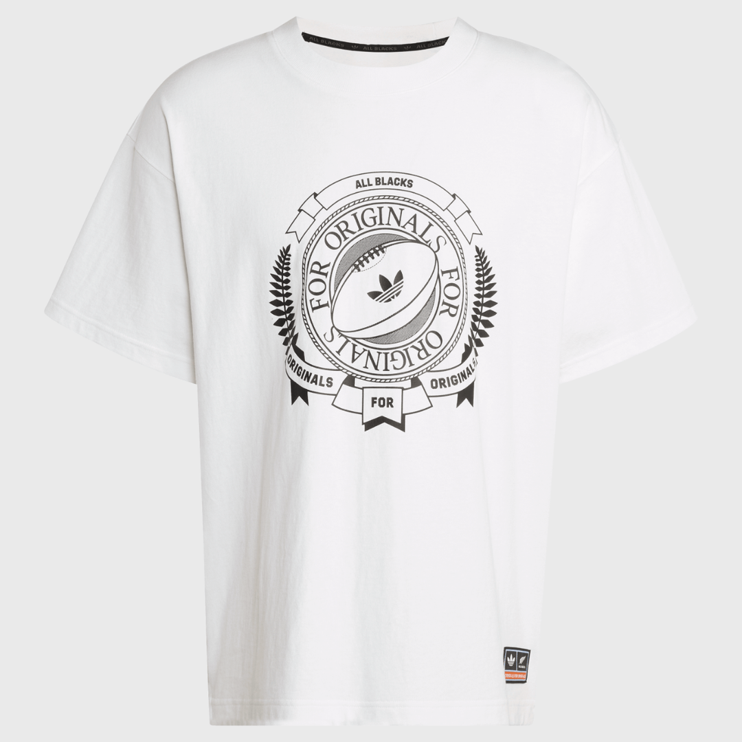 Adidas Originals All Blacks Graphic Tee White