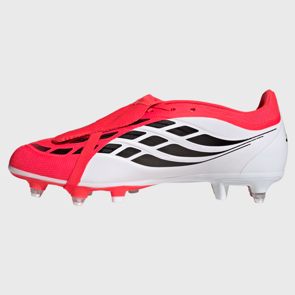 Adidas Predator League SG White/Lucid Red - Rugbystuff.com