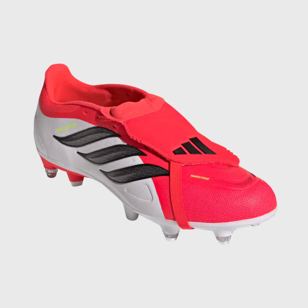 Adidas Predator League SG White/Lucid Red - Rugbystuff.com