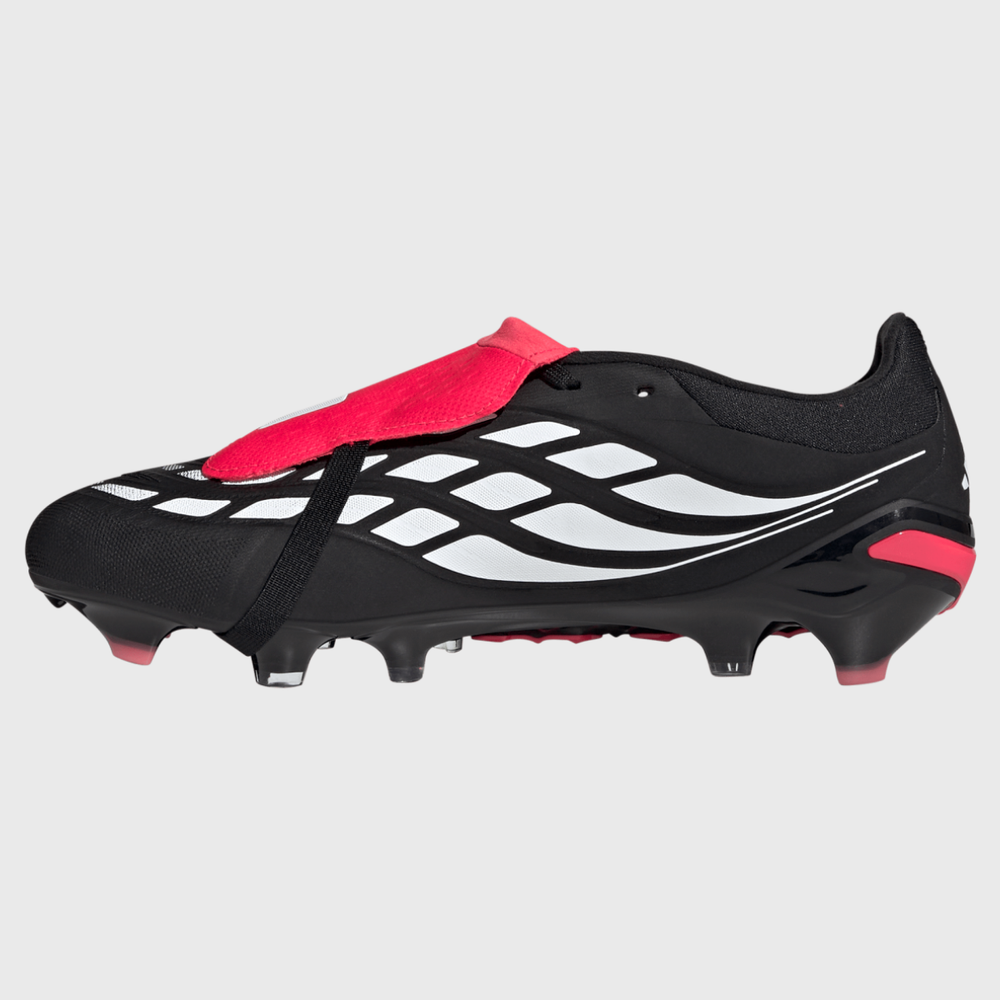 Adidas Predator Pro FG Black/Lucid Red - Rugbystuff.com