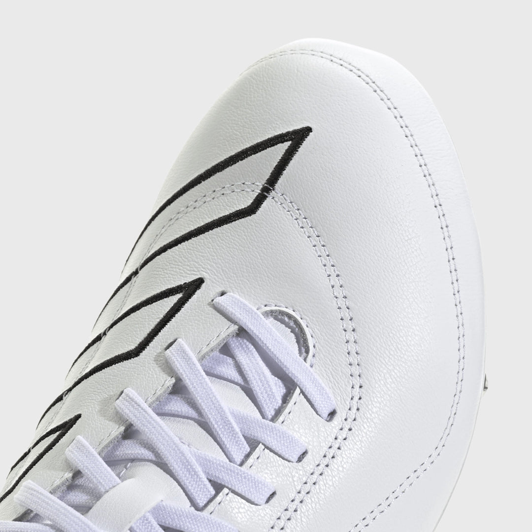 Adidas RS-15 Elite SG Rugby Boots White - Rugbystuff.com