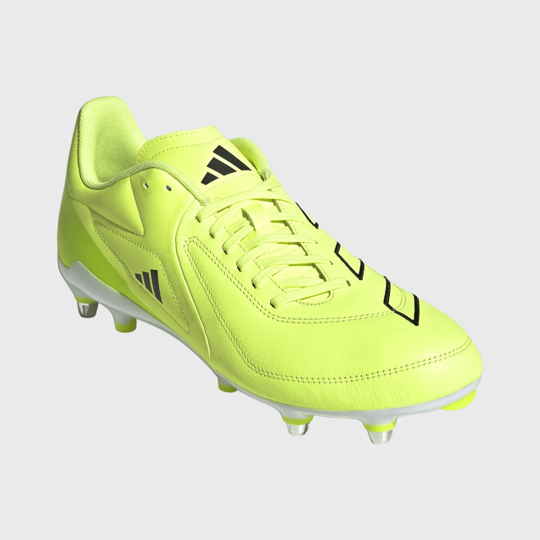 Adidas RS-15 Elite SG Rugby Boots Hi-Res Yellow - Rugbystuff.com