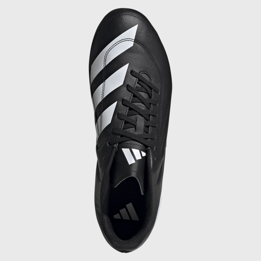 Adidas RS-15 SG Rugby Boots Black/White - Rugbystuff.com