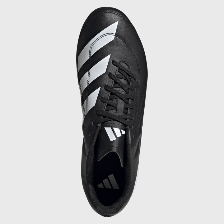 Adidas RS-15 SG Rugby Boots Black/White - Rugbystuff.com
