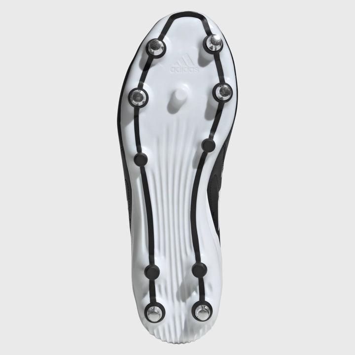 Adidas RS-15 SG Rugby Boots Black/White - Rugbystuff.com