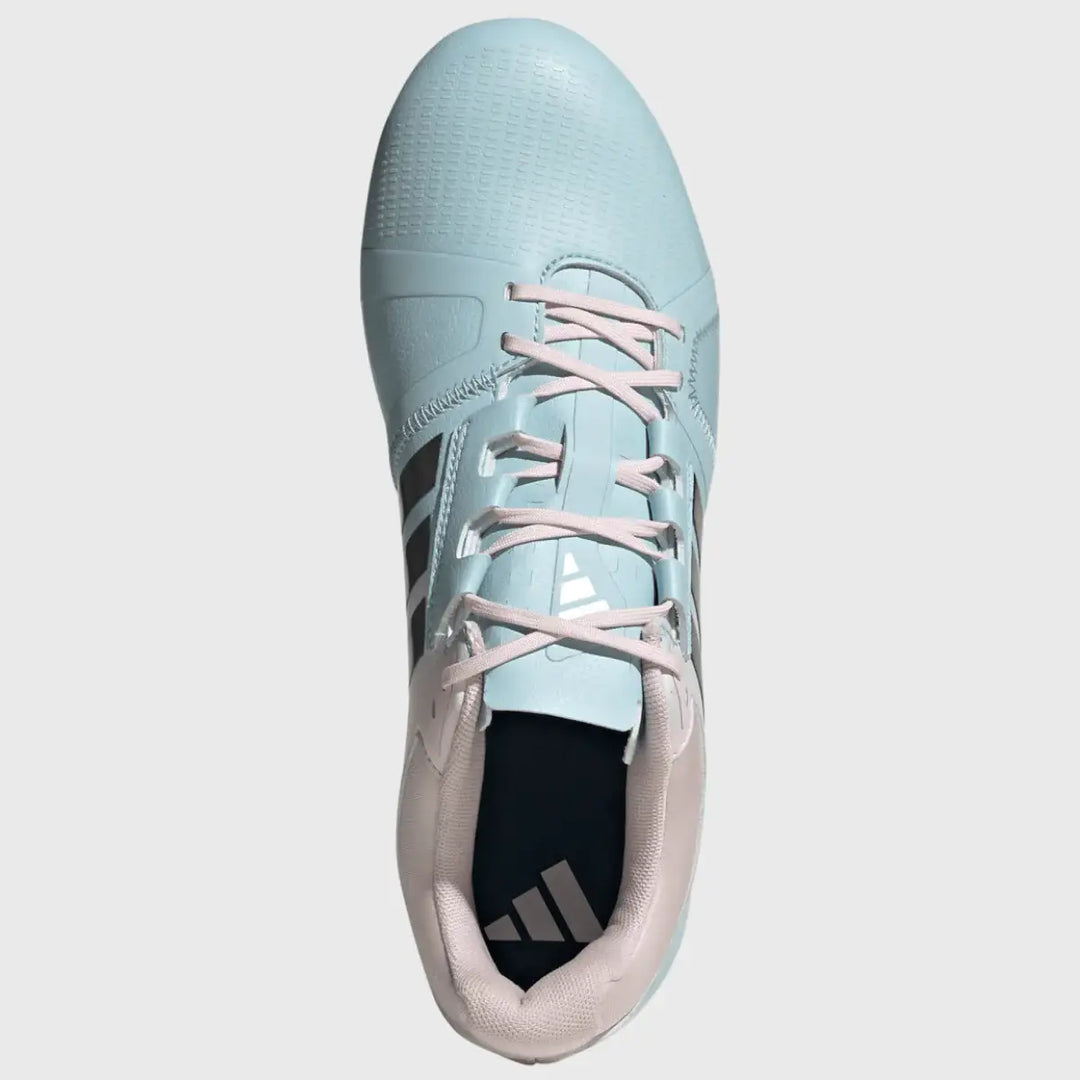 Adidas RS15 Avaglide SG Women's Rugby Boots Ice Blue - Rugbystuff.com